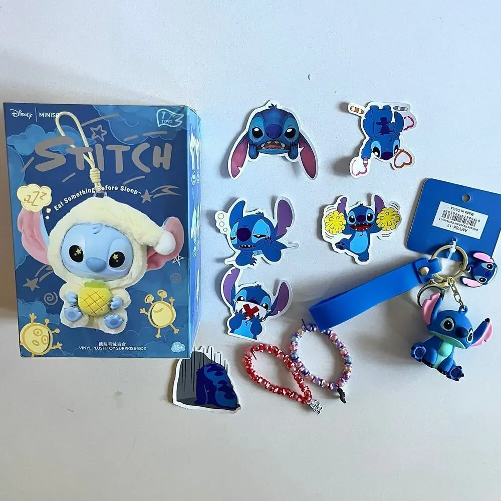 Stitch NWT Miniso Eat Something Before Sleep Blind Box and Disney Gifts